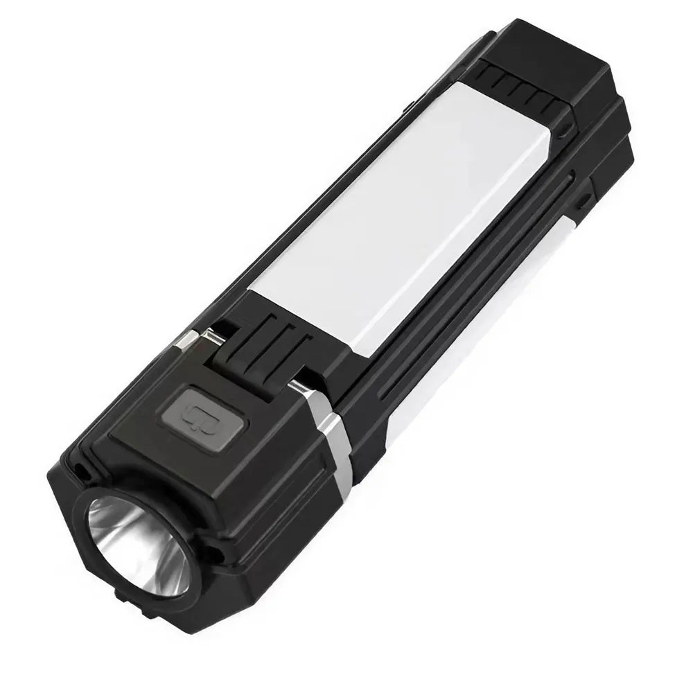 LumoTrail Campinglampe Outdoor | 3000 mAh Akku & Faltbares Design | Magnet & Haken | Wasserdicht 6 x 20 cm