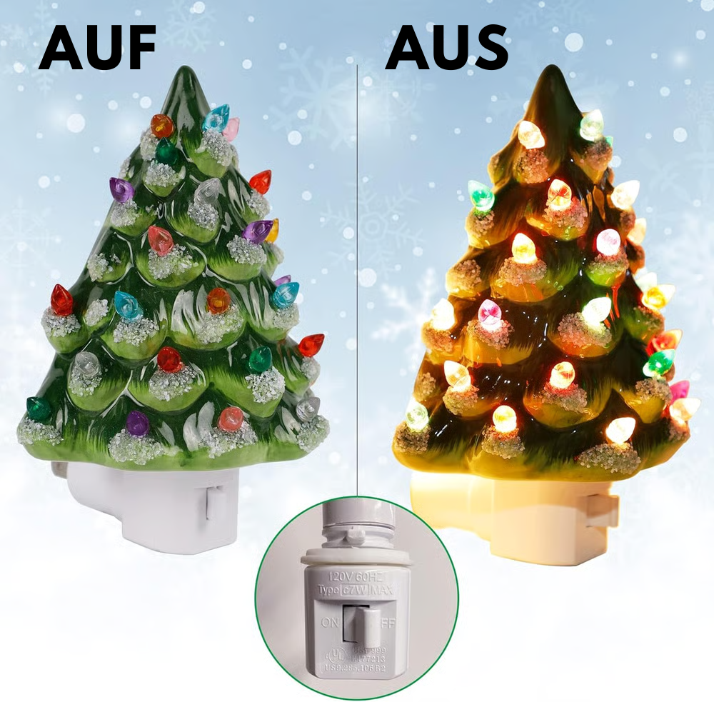 1+1 GRATIS | SantaShine - Verspielt Weihnachts Nachtlicht