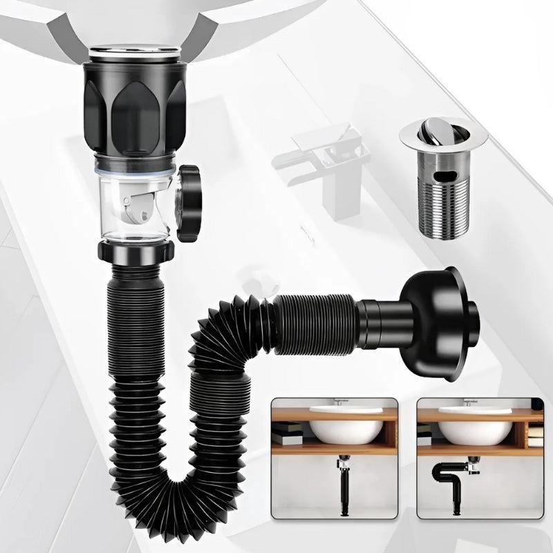 OdorBlock - Anti-Geruch Universal Waschbecken Abflussrohr