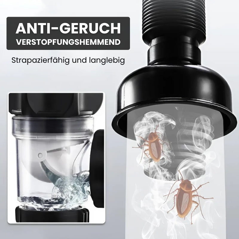 OdorBlock - Anti-Geruch Universal Waschbecken Abflussrohr