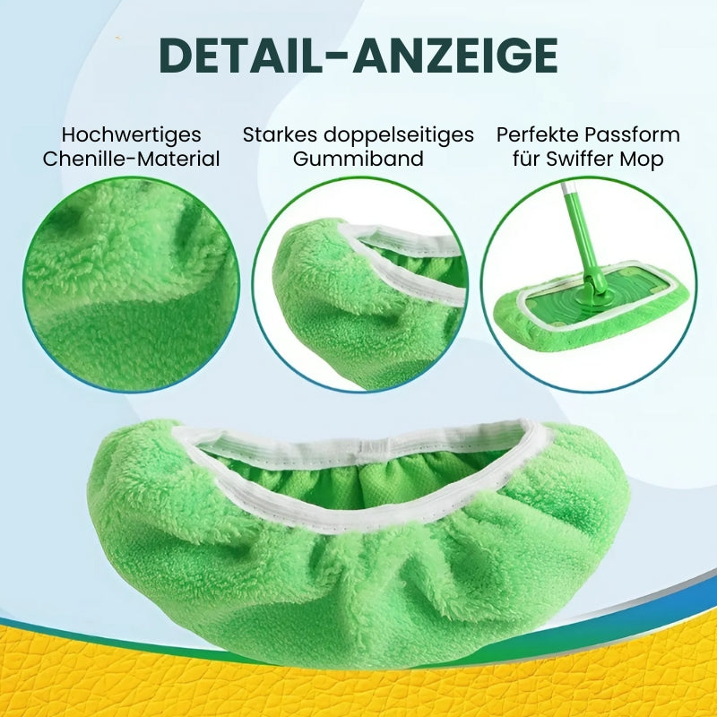 2+2 GRATIS | Swiffer - Wiederverwendbare Mopps für Swiffer Sweeper