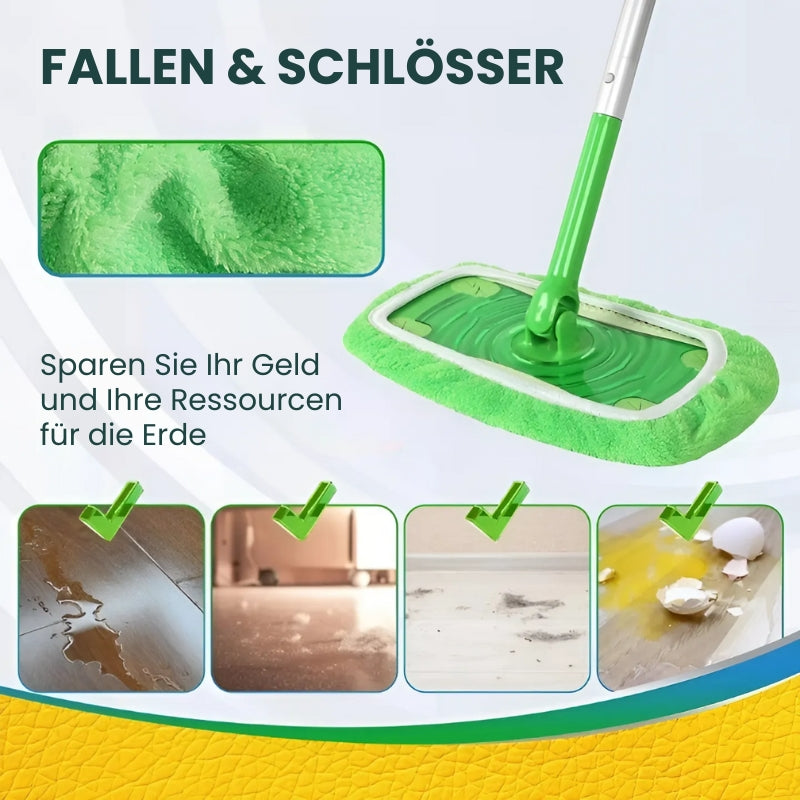 2+2 GRATIS | Swiffer - Wiederverwendbare Mopps für Swiffer Sweeper