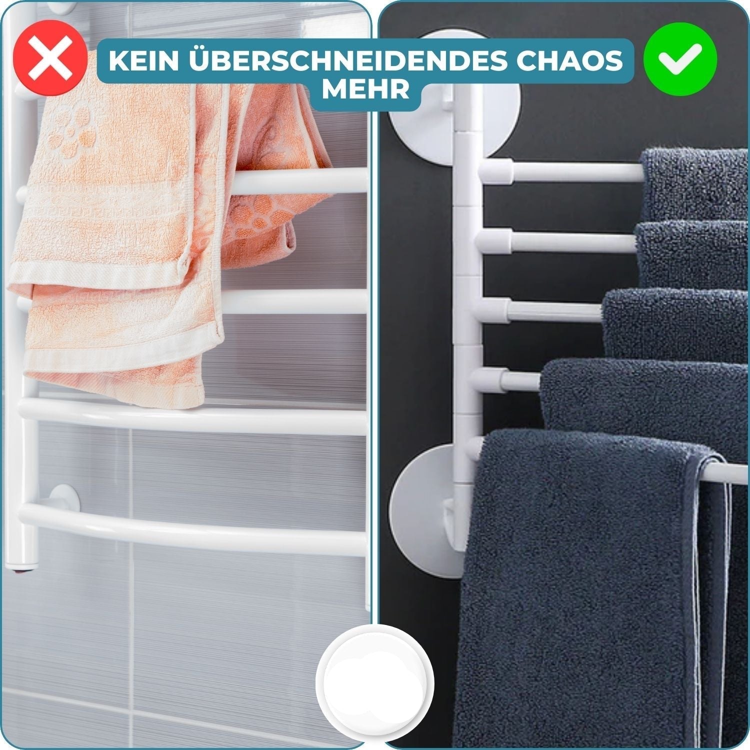 TidyDry - Mühelose Handtuchtrocknung zu jeder Zeit