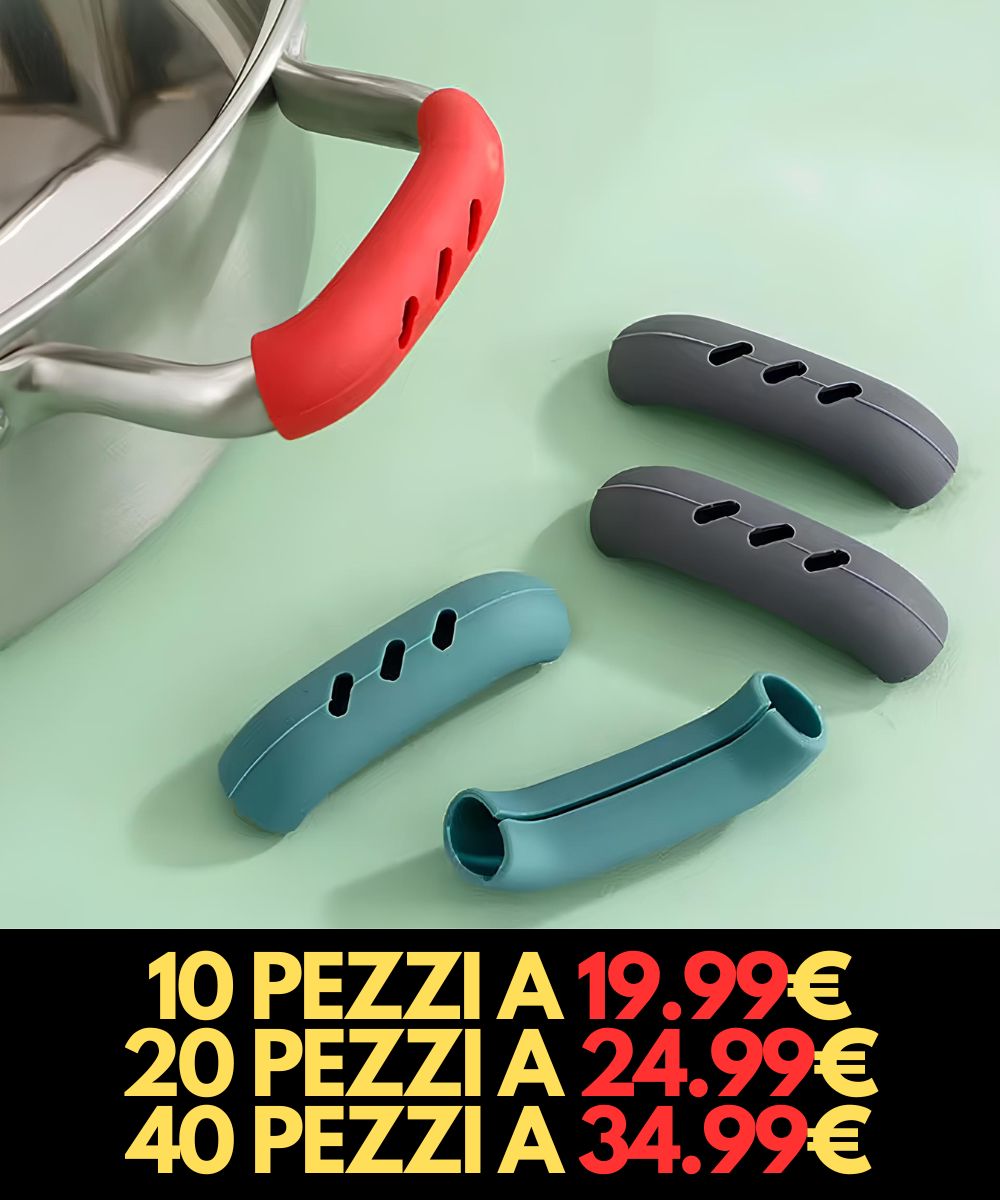 GripGuard – Hitzeschutz für Pfannen & Topfgriffe (10er set)