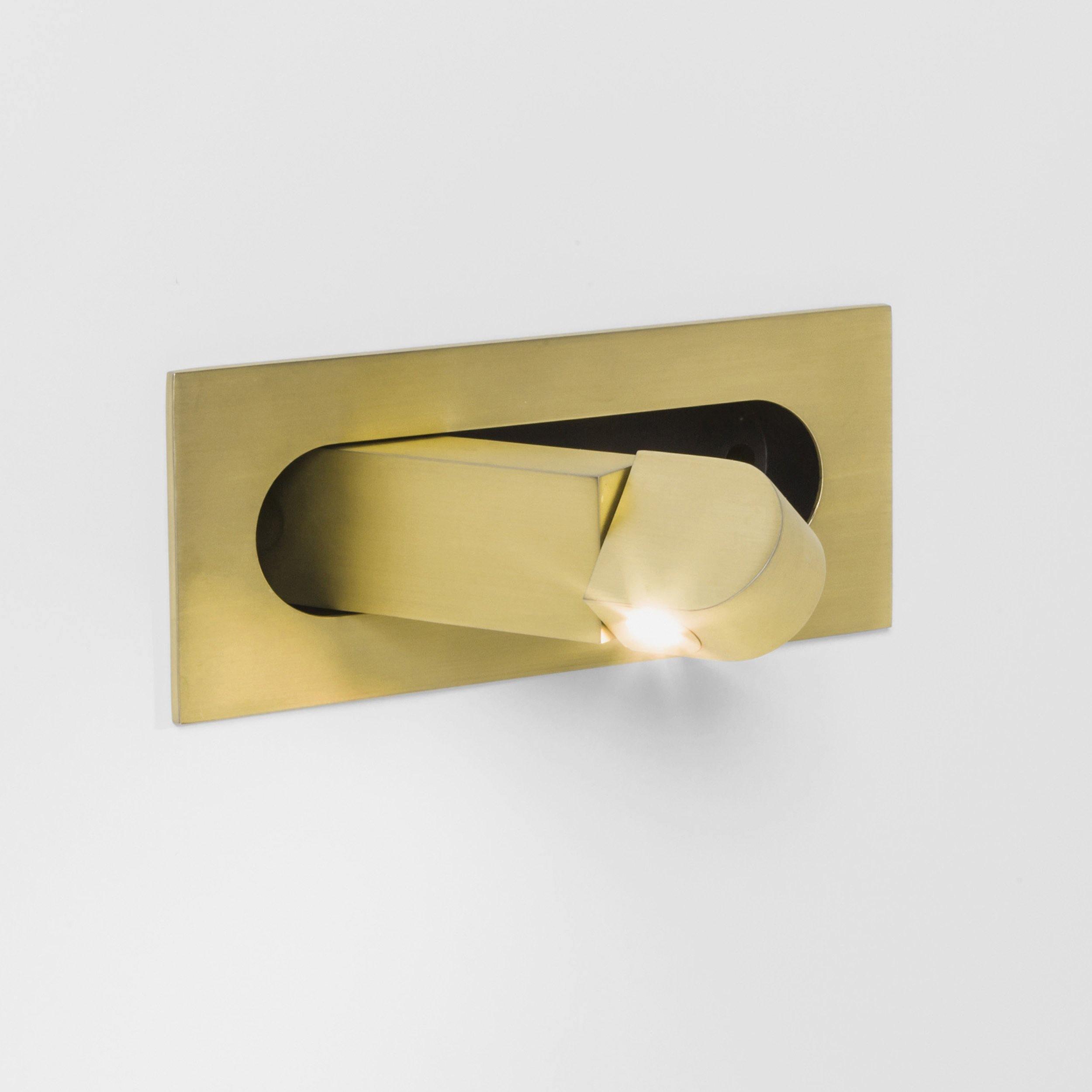 LED Bettleselampe LUMEVIA | 3 Lichtfarben | Aluminiumlegierung | Ø19 cm x H8 cm | Mit Druckschalter