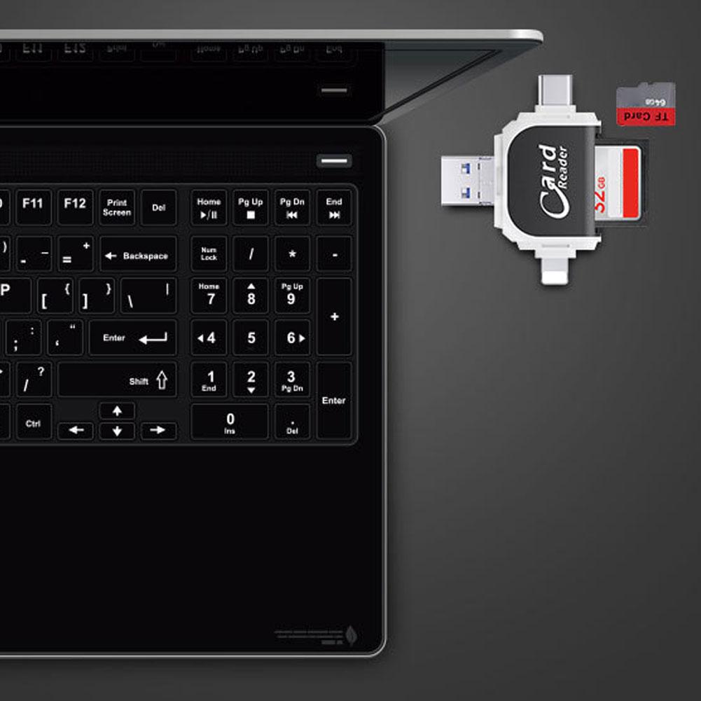 MegaStorage - Multi-Port 4 in 1 Universal-SD