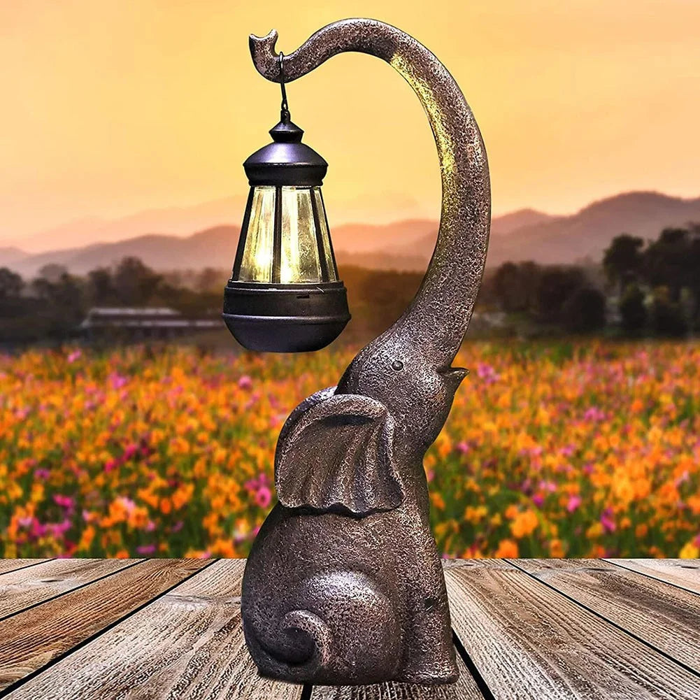 EnchantiLite - Verzauberter Elefant Solarlampe