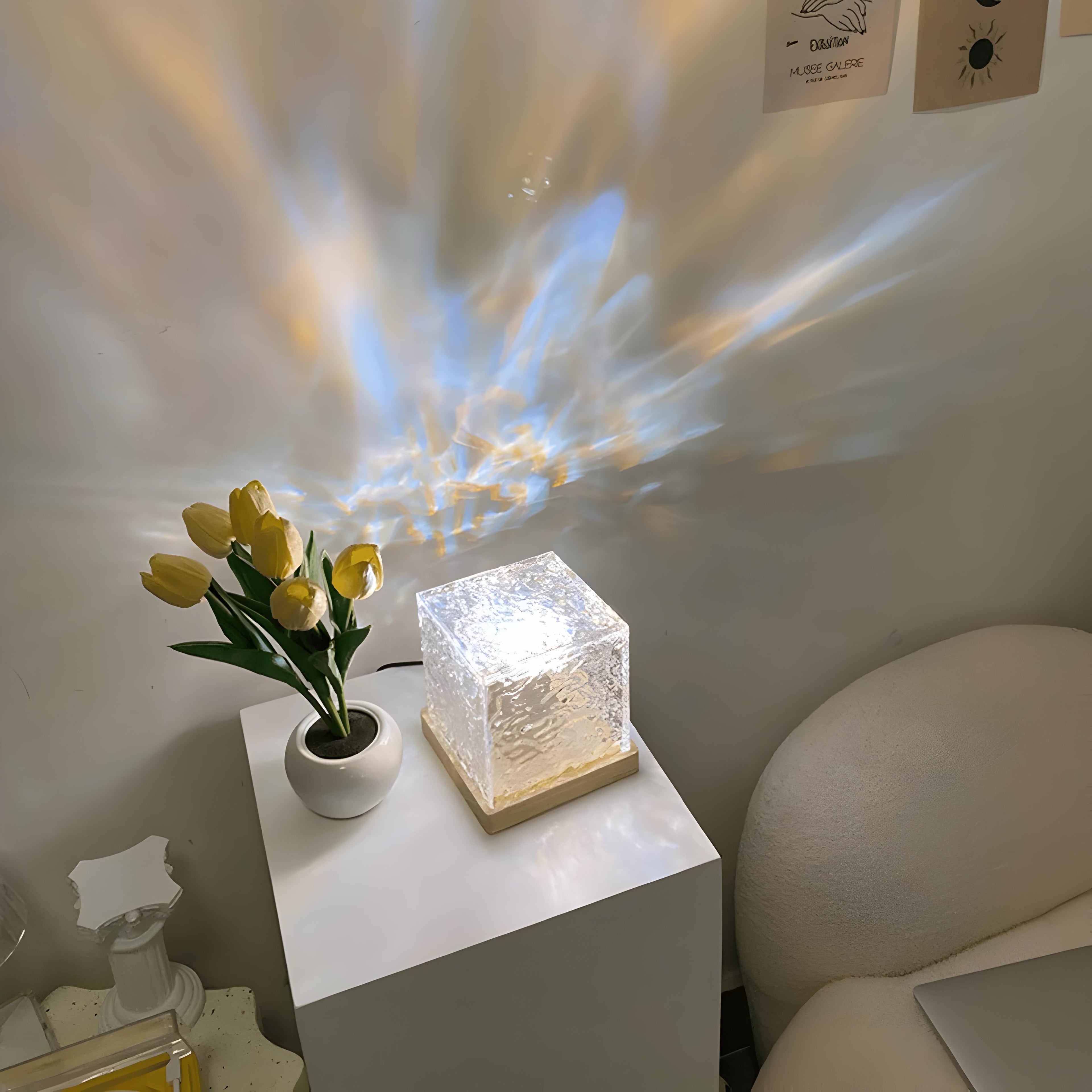 SkyDazzle - Nordlichtprojektor - Genießen Sie die Nordlichter bequem von Ihrem Zimmer aus!