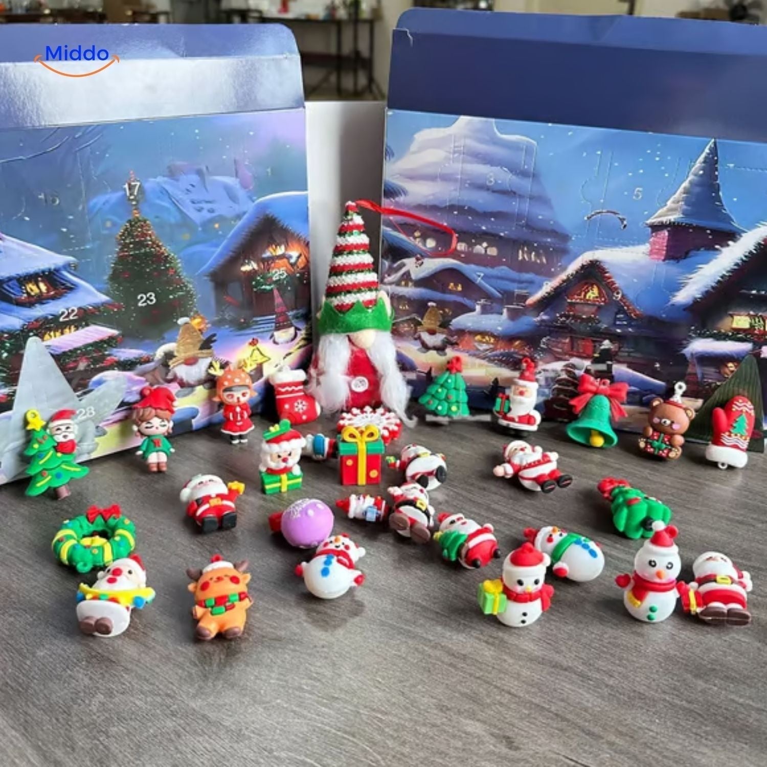 HolidayHaven - Pluche Gnome Adventskalender