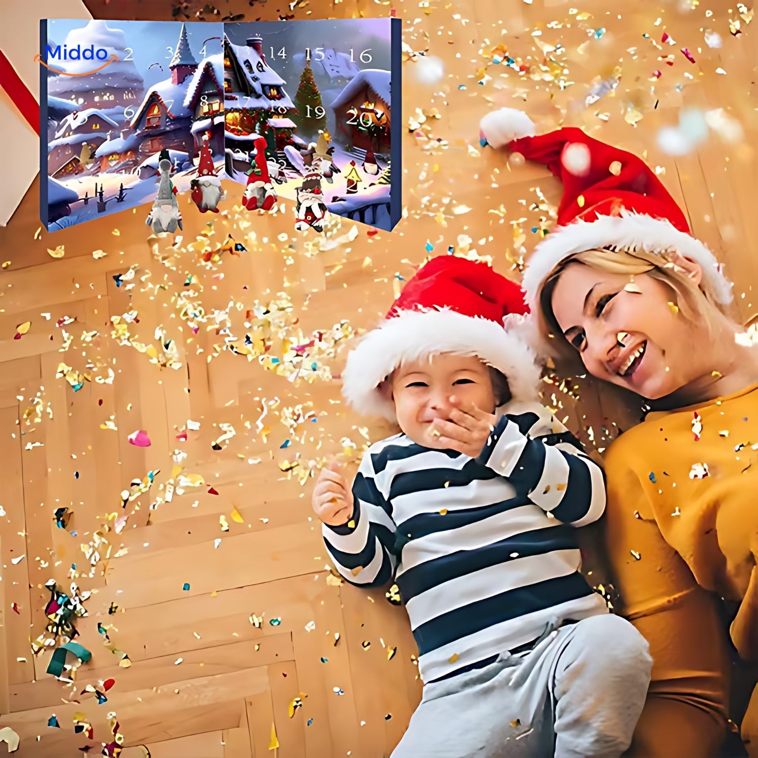 HolidayHaven - Pluche Gnome Adventskalender