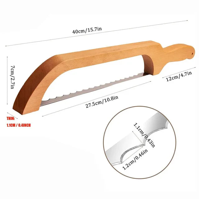 BreadKnife - Edelstahl-Brotschneidemesser