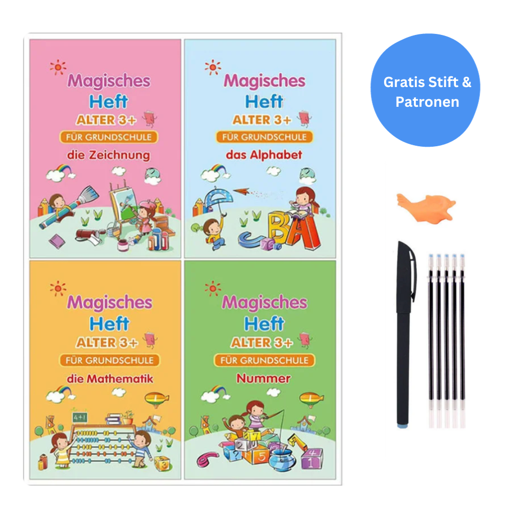 2+2 GRATIS | BrightBook - Magische Lernhefte