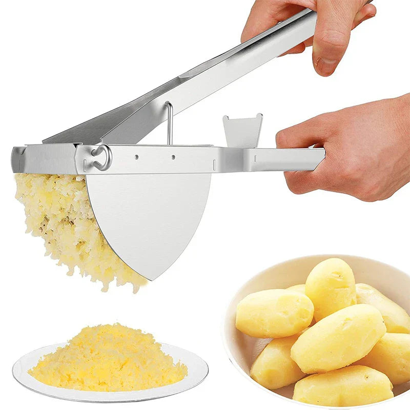 Culinero Kartoffelpresse | Kartoffelpresse | Edelstahl | Schwerlast & Langlebig | Für Kartoffeln, Obst & Gemüse