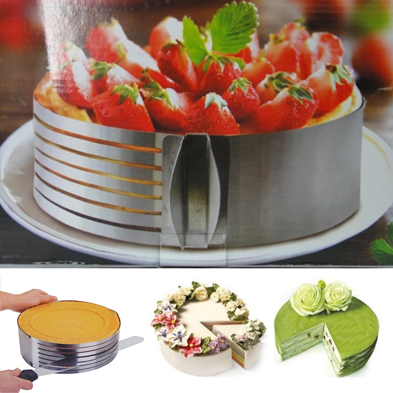 TierCutter - Verstellbarer Edelstahl-Kuchenausstecher