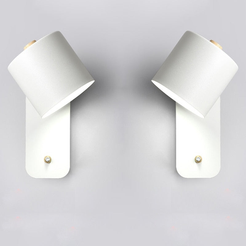 Lumiéra LED Wandleuchte | Modernes Design mit Schalter | Metall | Warmes Raumlicht