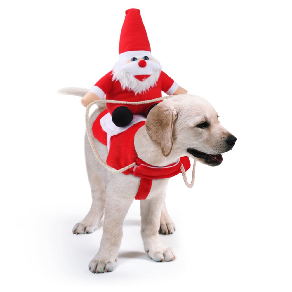 HollyPaws - kuscheliges, verstellbares Weihnachtsoutfit für Hunde