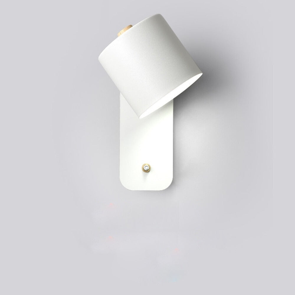 Lumiéra LED Wandleuchte | Modernes Design mit Schalter | Metall | Warmes Raumlicht