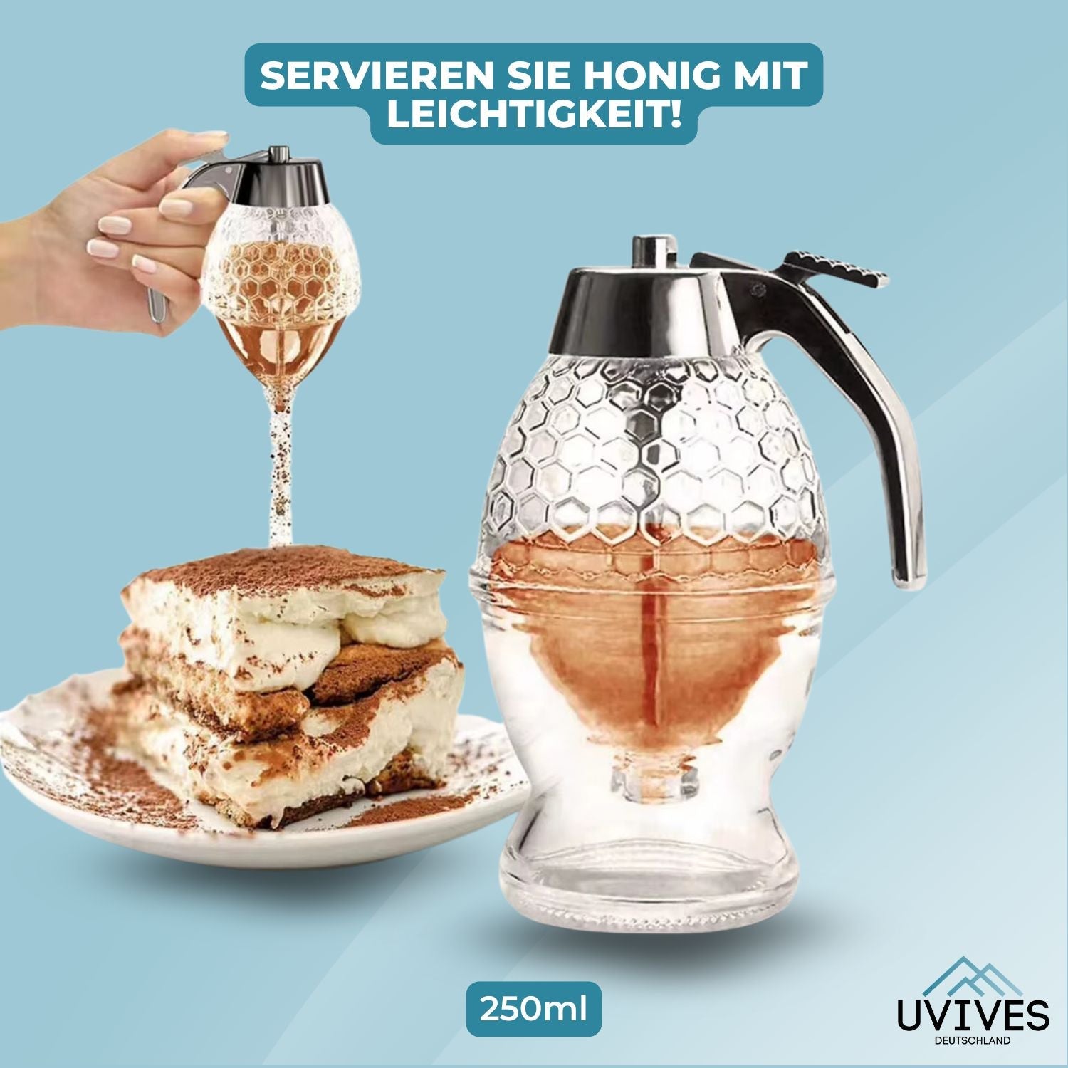 HoneyFlow - Eleganter und praktischer Honigspender