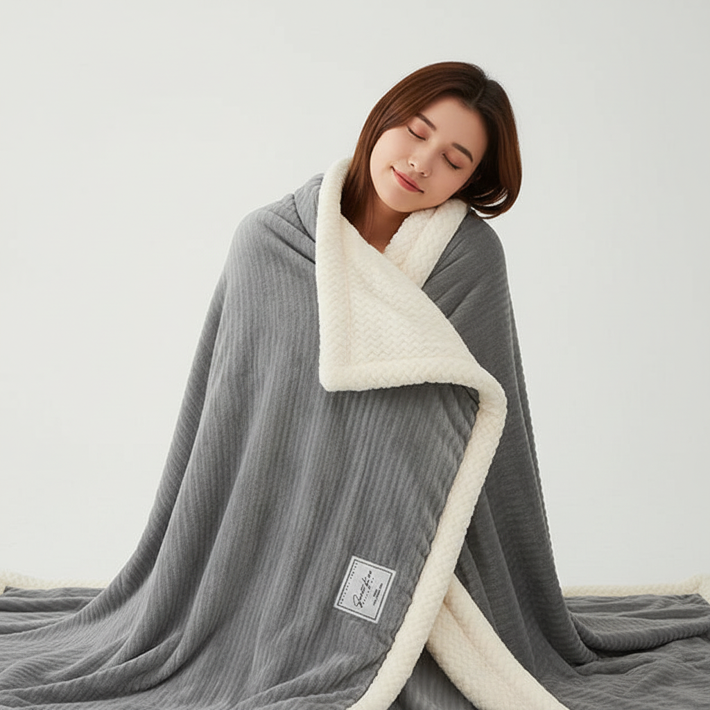 Fleece-Decke CozyBlanket | Luxuriös & Weich | Wärmend & Leicht | Vielseitig Einsetzbar