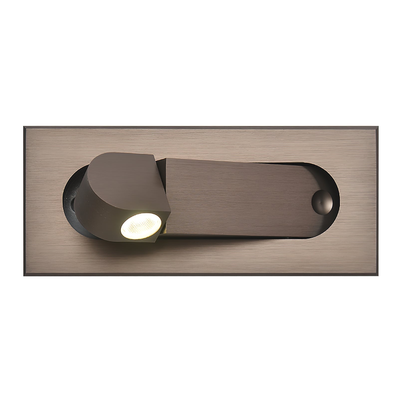 LED Bettleselampe LUMEVIA | 3 Lichtfarben | Aluminiumlegierung | Ø19 cm x H8 cm | Mit Druckschalter