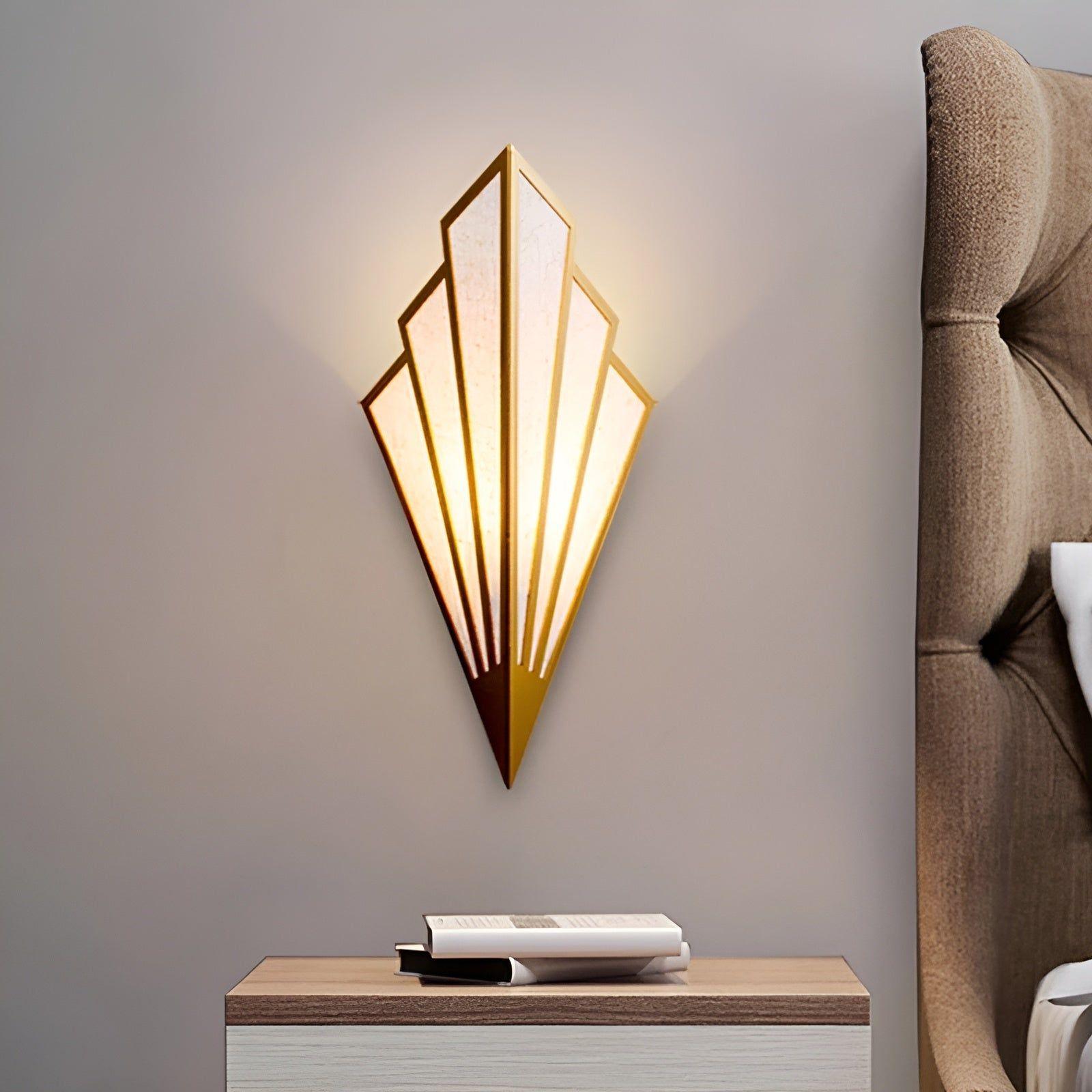 LED Wandleuchte Nordic | Dreiecksdesign | Energieeffizient & Langlebig | Modern & Minimalistisch