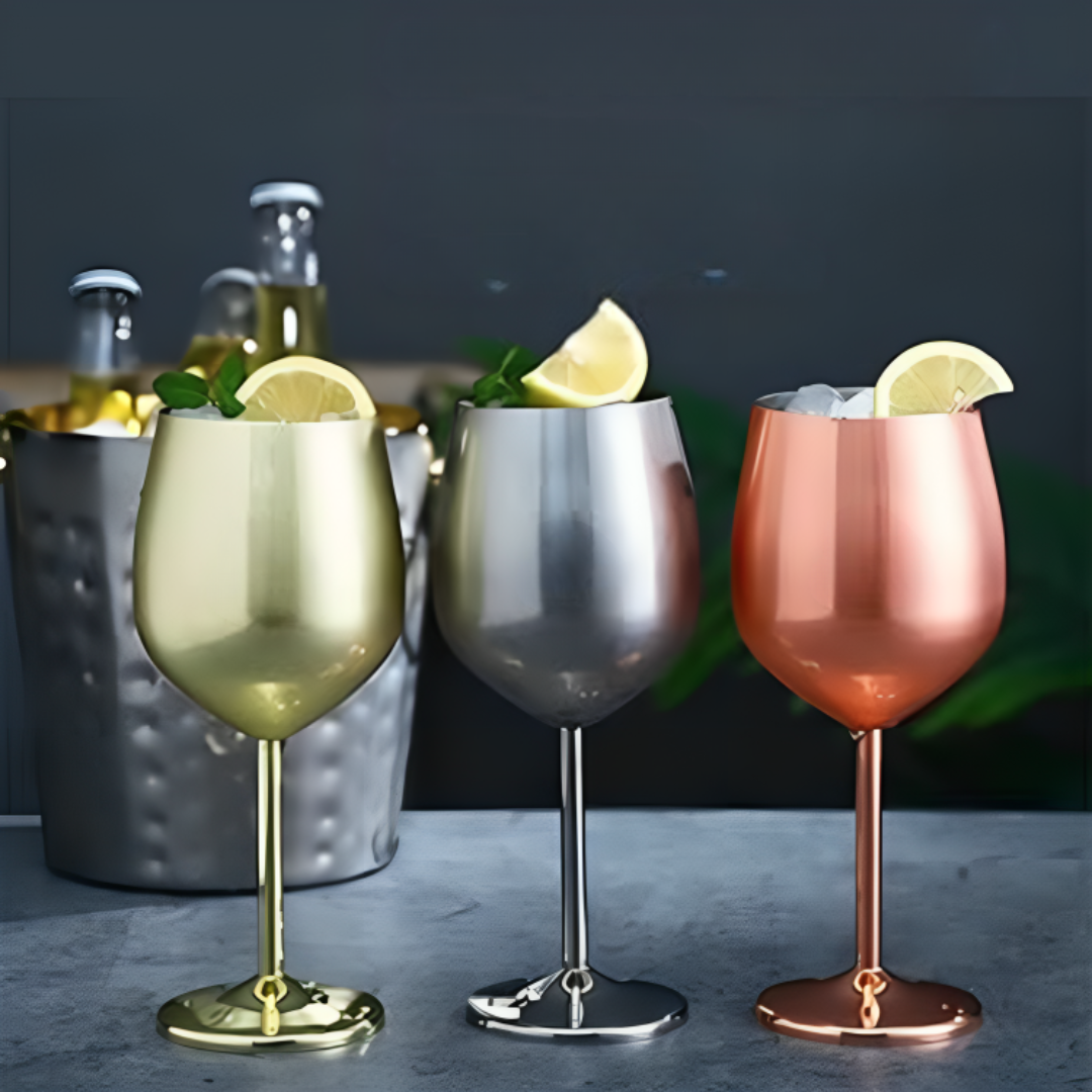 1+1 GRATIS | SteelSavor - Weinglas aus Edelstahl