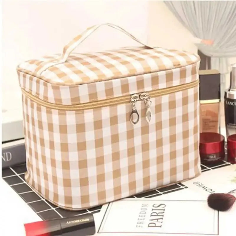 Kosmetiktasche Bellavie XL | Wasserabweisend & Tragbar | Große Kapazität | Reißfestes Oxford-Gewebe