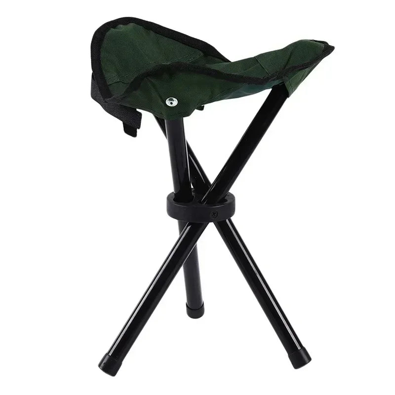 TrekHocker Outdoor | Faltbar & Ultraleicht | Rutschfest & Robust | Blau/Grün/Rot