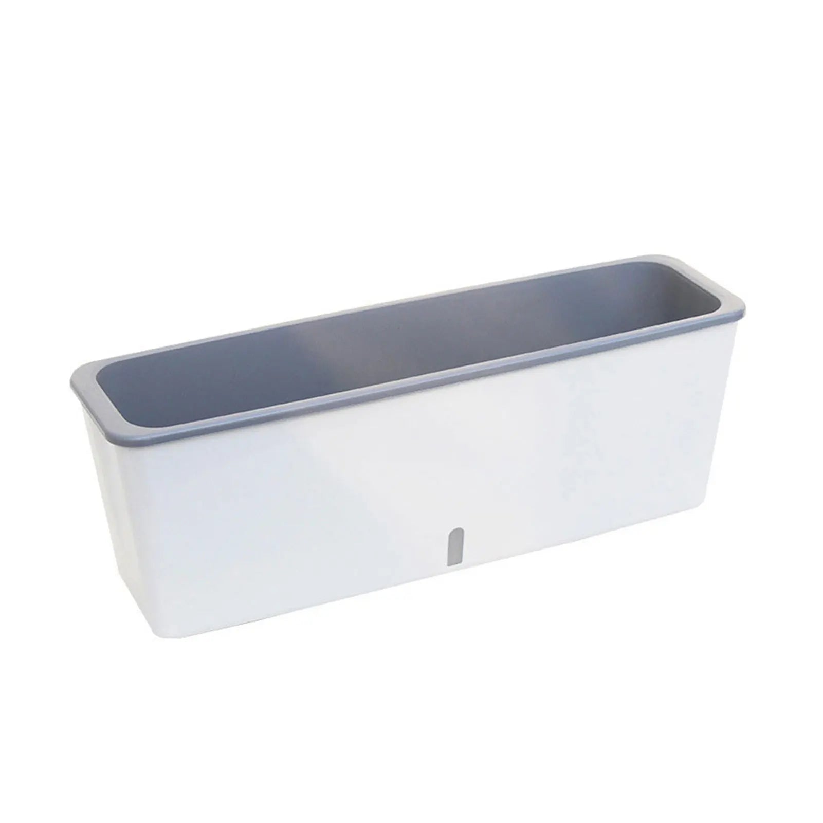 AquaBloom | Selbstbewässernder Blumentopf | Mit Wasserstandsanzeige | 43,5 × 12 × 11 cm