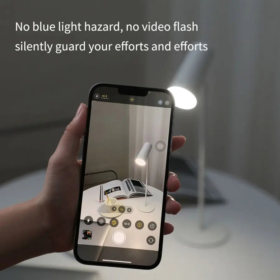 LumiPro LED Schreibtischlampe | 3W | Wiederaufladbar | 10–50 Std. Laufzeit | Type-C Laden