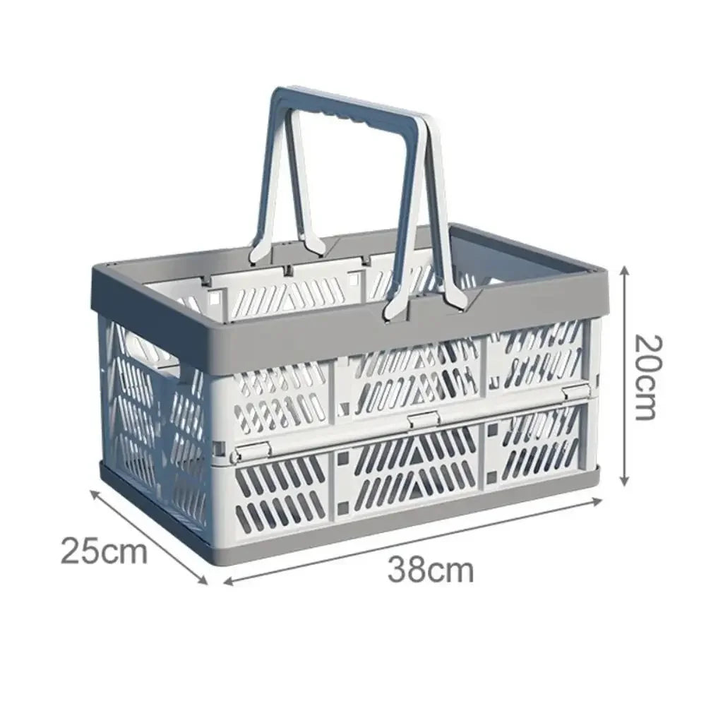 Foldex Aufbewahrungskorb | Faltbar & Belastbar | Bis 7 kg Tragkraft | Platzsparendes Design