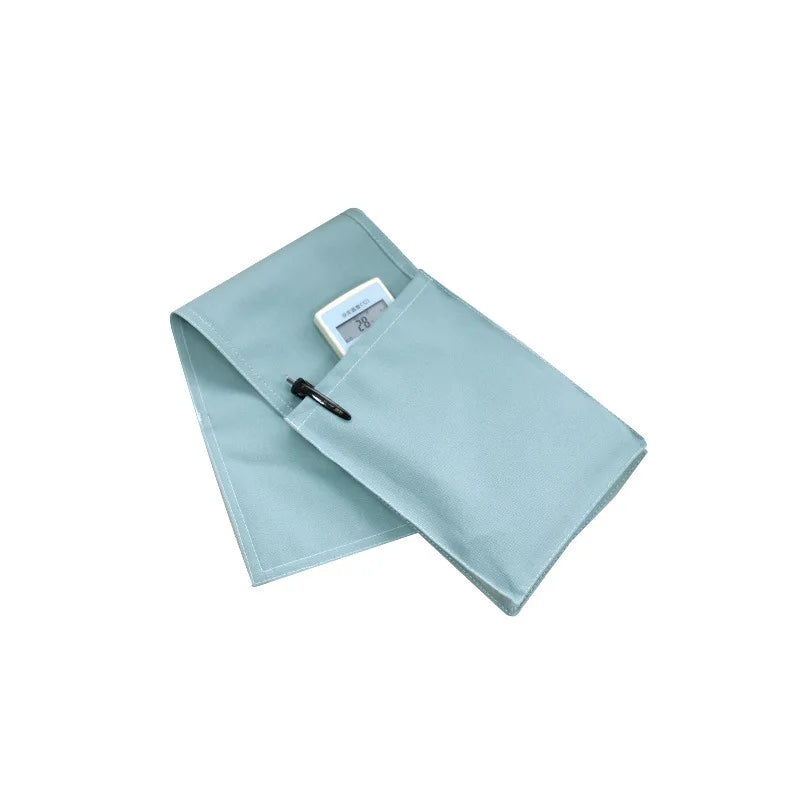 Restivo Bett-Organizer aus Baumwollleinen | Hängeaufbewahrung mit Taschen | Für Fernbedienung, Bücher & Zubehör – ca. 30×20×10 cm