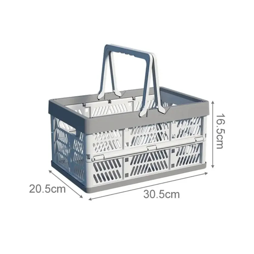 Foldex Aufbewahrungskorb | Faltbar & Belastbar | Bis 7 kg Tragkraft | Platzsparendes Design