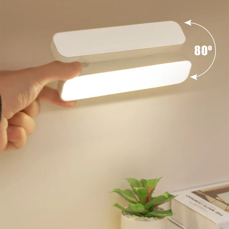 LumiTouch | LED Tischlampe USB | Touch-Steuerung & Stufenlos dimmbar | Kompakt & Modern