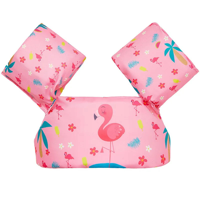 FLOTTY Kids Schwimmhilfe | Schwimmweste mit Armflügeln | Verstellbare Doppel-Schnalle | Für Kinder bis 25 kg