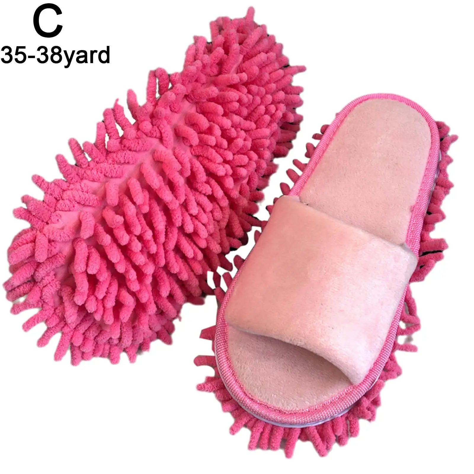 CleanSteps Mikrofaser Putzpantoffeln | 2-in-1 Hausschuhe & Wischmop | Waschbar & Rutschfest | Für alle Böden geeignet