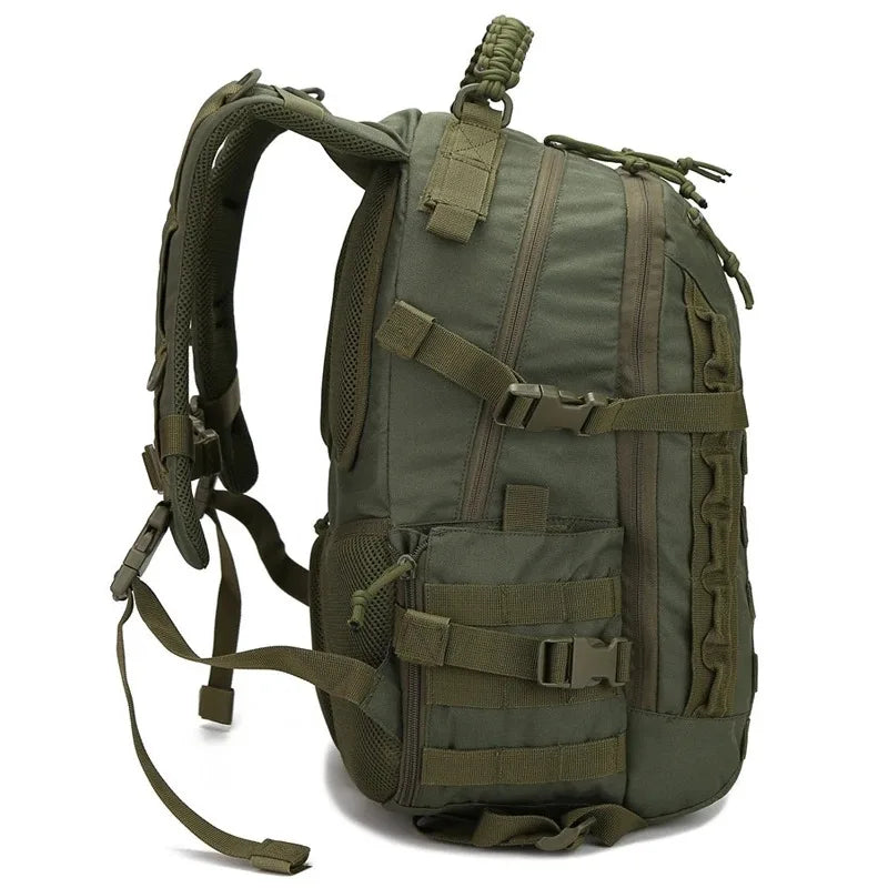 TrekNexus 35 L Hiking-Rucksack Herren | Taktischer Trekking-Rucksack 48 × 33 × 22 cm | Outdoor-Camping, Angeln, Hunting & Sport mit MOLLE-System