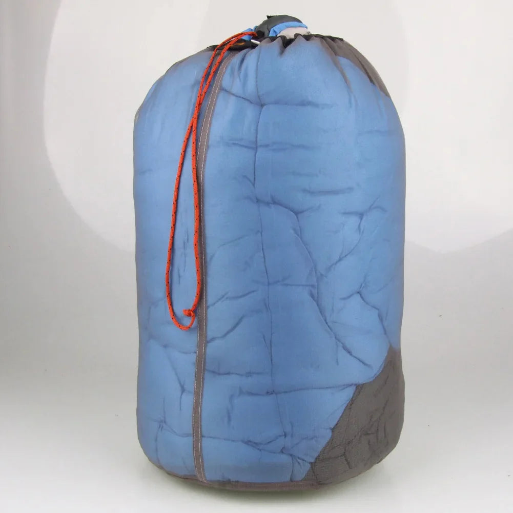 TrekSack MeshLite Ultraleichter Netzbeutel | Atmungsaktiver Packsack mit Kordelzug | Verschiedene Größen S–XXL | Für Wandern, Camping & Reisen