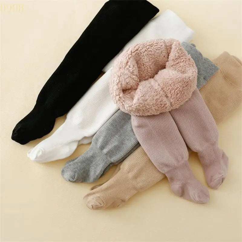 Cozibee Baby Thermo-Strumpfhose | Gefütterte Fleece Strumpfhose für Kleinkinder | Weich & Elastisch | Warme Kinder Tights | 6 Monate – 6 Jahre