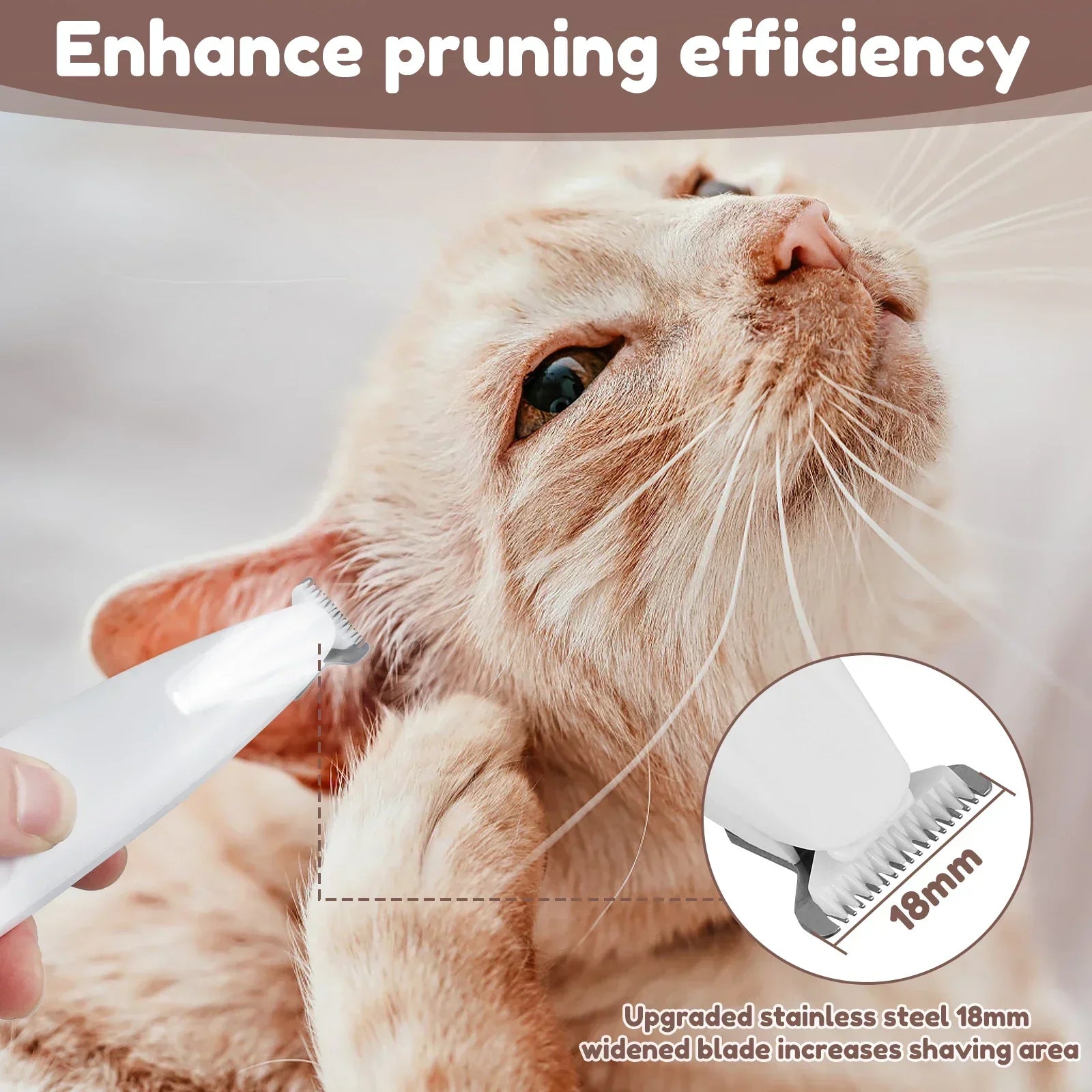 1+1 GRATIS | PawPerfect - LED Haustierhaarschneider Pro