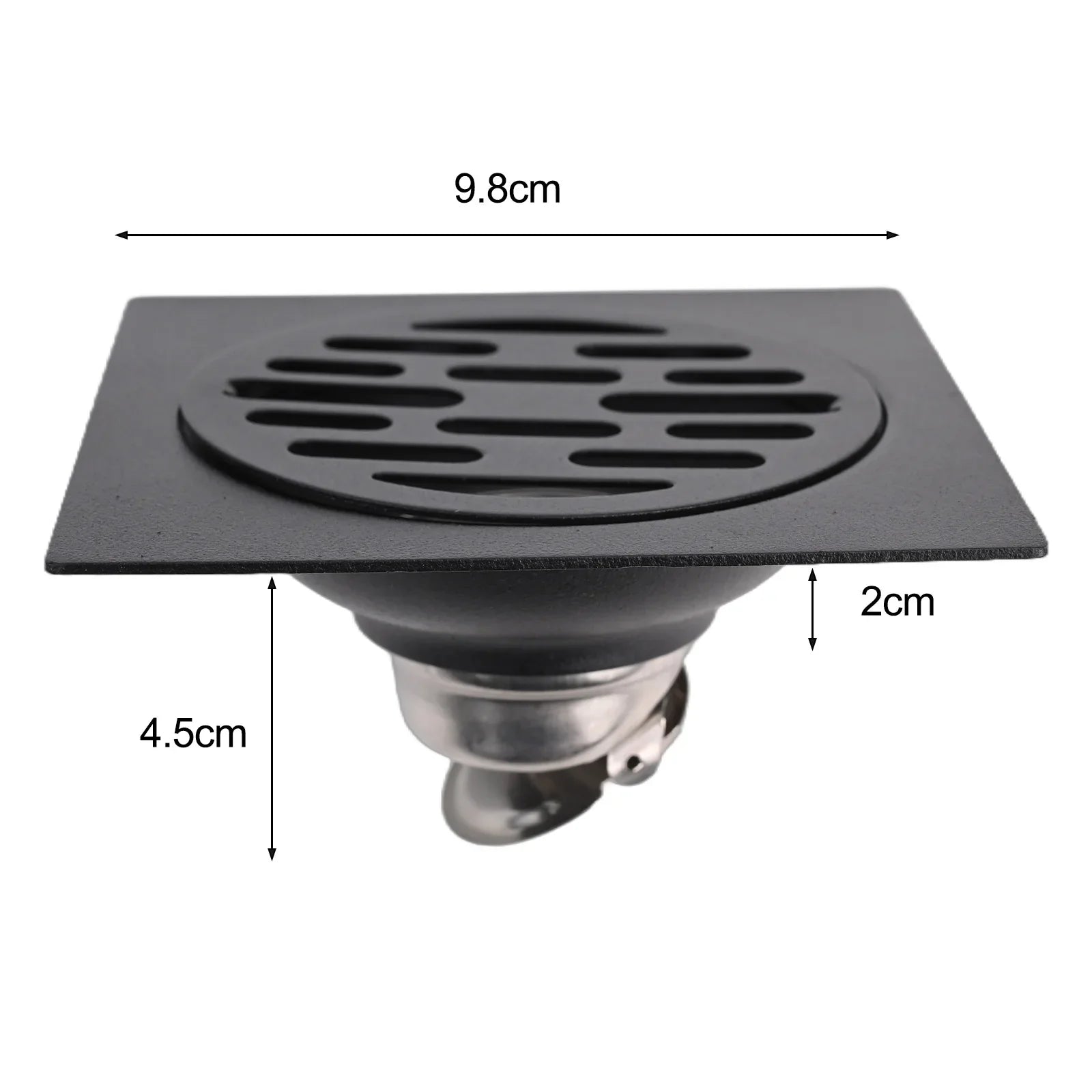 Bodenablauf AquaShield ProDrain | Rückstau-Stopp & Geruchsschutz | Edelstahl 304 | Insekten- & Geruchsdicht | Für Bad, Dusche & Küche