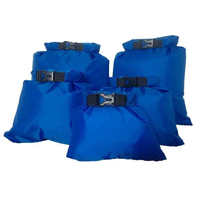 Dry Bag Set Sealon | Wasserdicht & Sanddicht | 5er-Set (1,5L–6L) | Für Reise, Strand & Outdoor