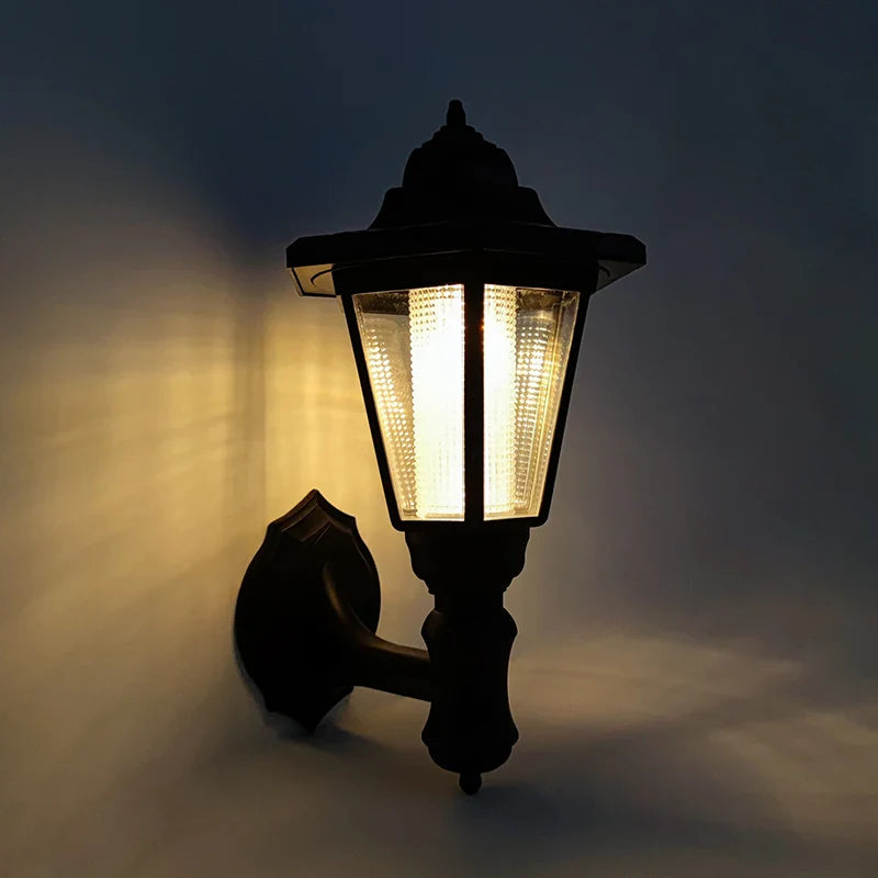 Solara Solar Gartenlampe | Sechseck-Design | Warm- & Kaltweiß | 8h Leuchtdauer | Wetterfest