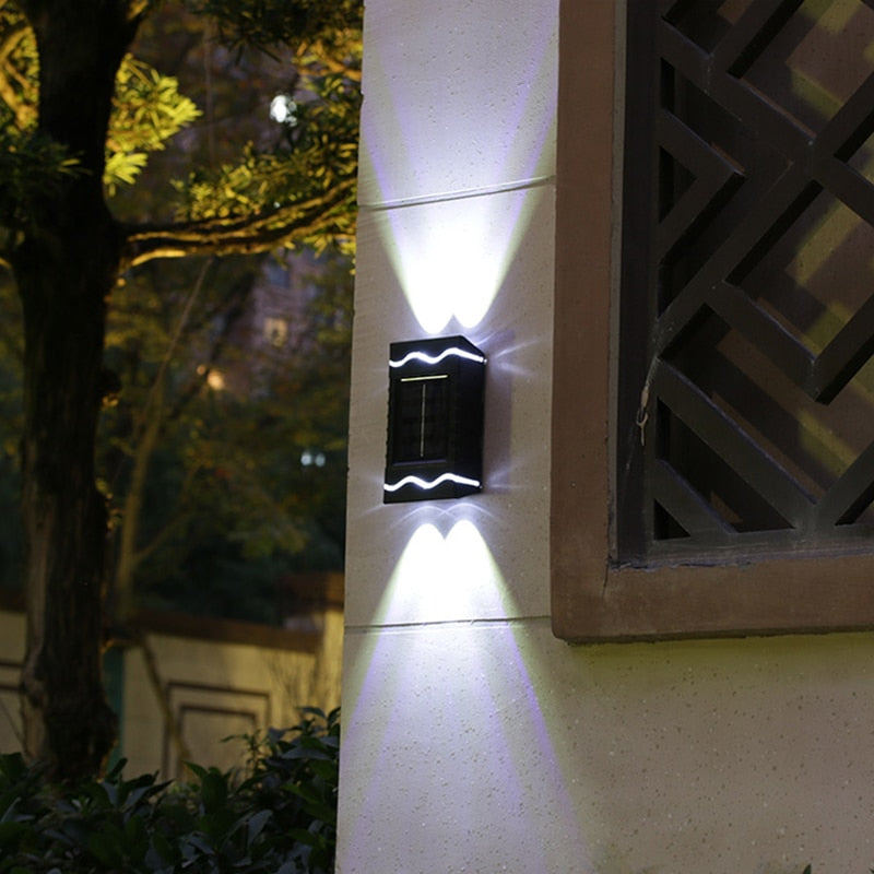 Solar Außenleuchte SOLVARA | IP65 Wetterfest | Automatischer Dämmerungssensor | 12x6,5 cm | Warm- oder Kaltweiß