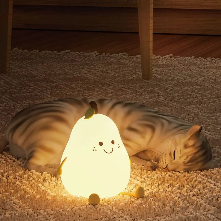 GlowCuddle - Wiederaufladbare Silikonnachtlampe