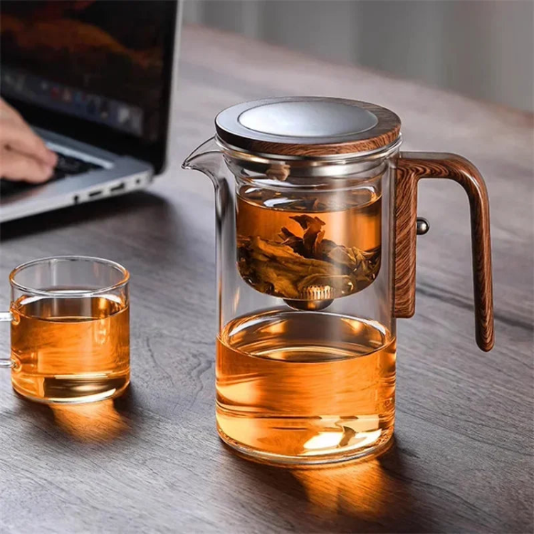 Tealuxe - Elegantne klaasist teekann koos infusoriga