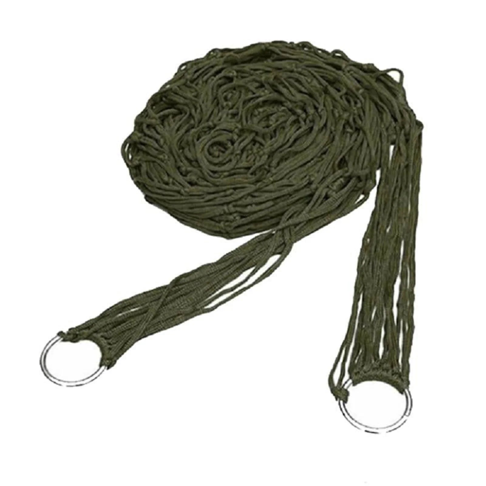 Relaxora Mesh Hängematte | Ultraleichtes Nylonnetz | Tragbar & Atmungsaktiv | Für Garten, Camping & Reisen