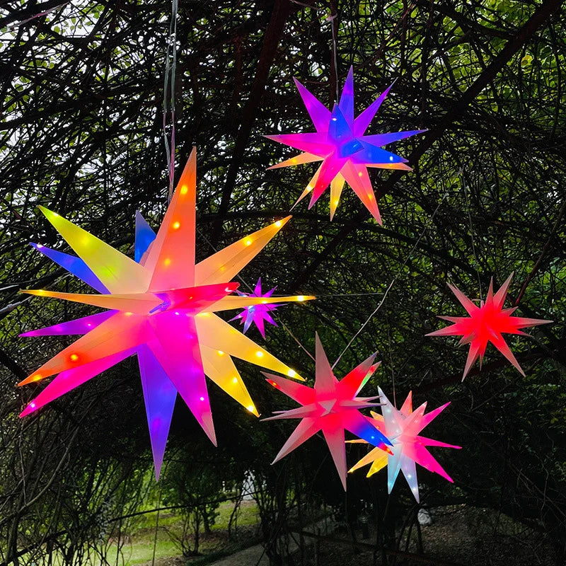 Smart LED RGB Sternlicht | Musik-Sync & App-Steuerung | Bluetooth | 25 cm