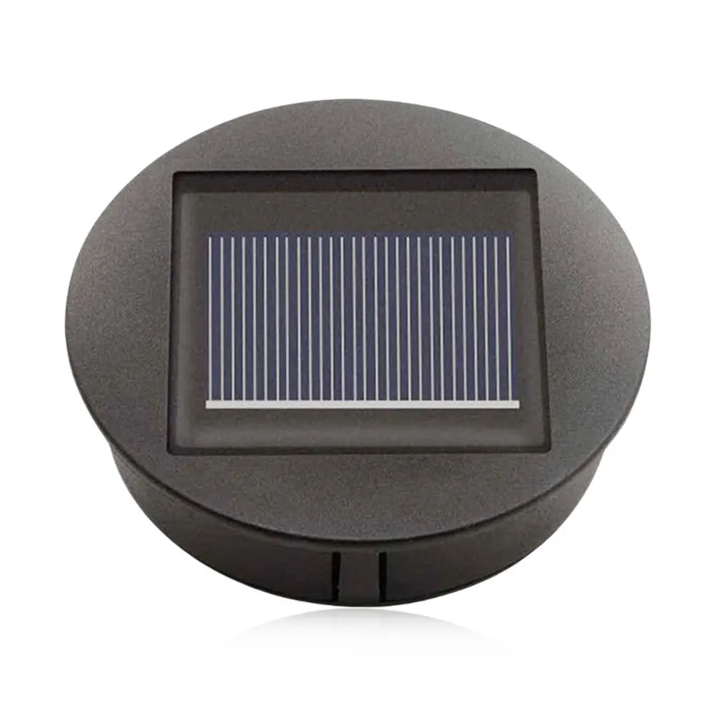 Solesta Solar Lampenbasis 8 cm mit LED-Leuchtmittel | Automatik Ein/Aus | IP44 Wetterfest | Für Garten, Camping & DIY-Deko
