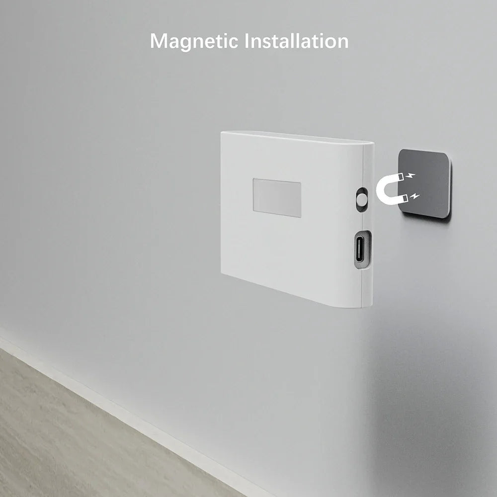 Noira SenseLight LED Nachtlicht mit Bewegungssensor | 3 Modi & Magnetbefestigung | USB-C Ladefunktion | 400mAh Akku